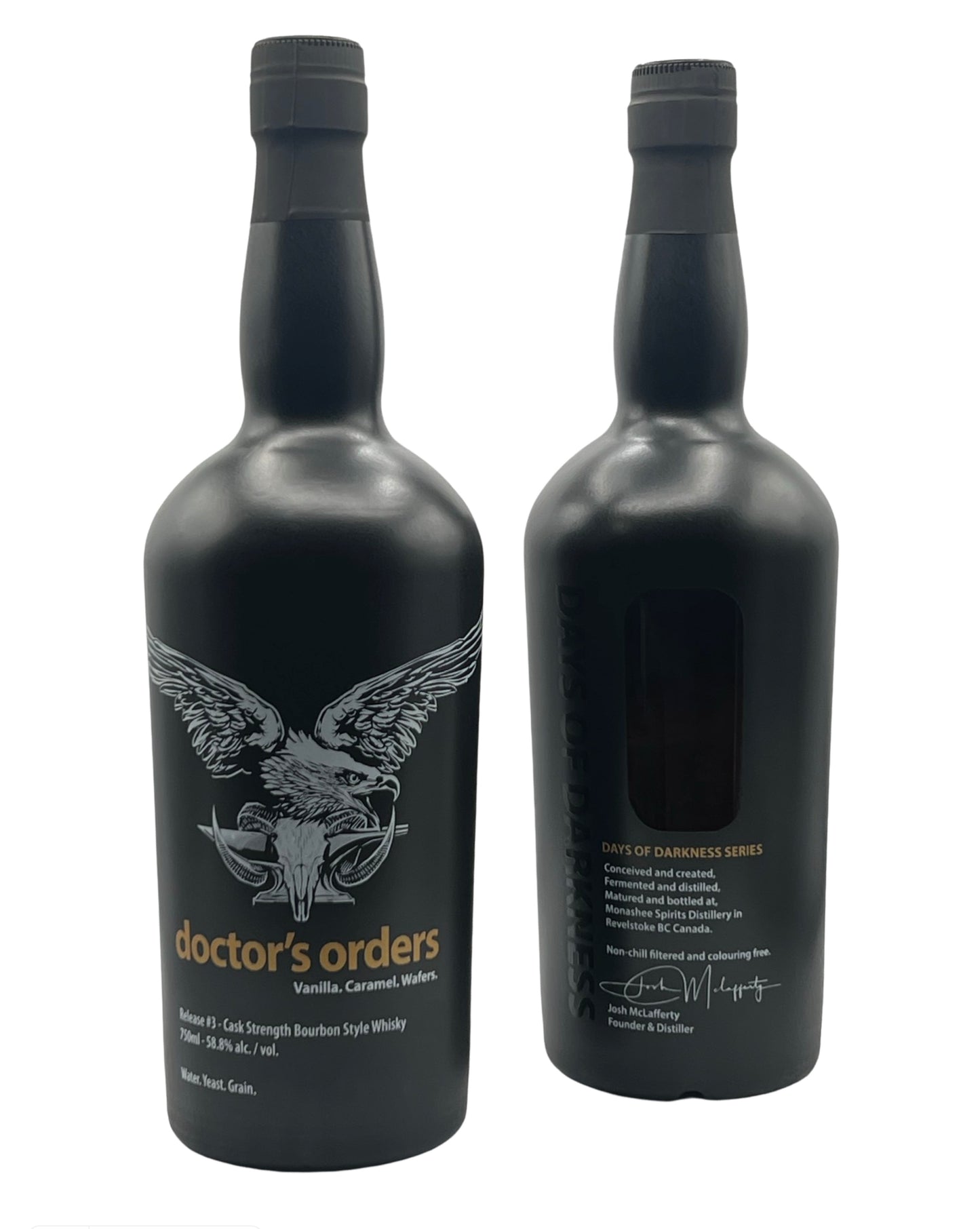 WHISKY - Days of Darkness - Release #4 - Doctors Orders - Cask Strength Bourbon Style